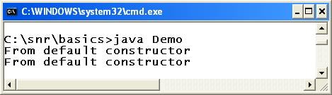 Create Overloaded Constructor Java