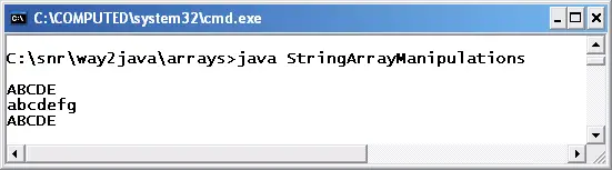 Java 7 Byte Array To String