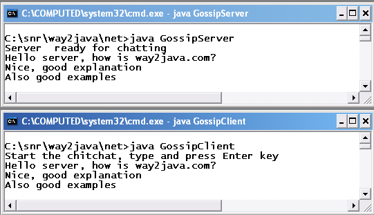 Chat Program Java