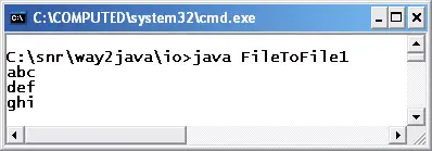 File Copy Tutorial Java