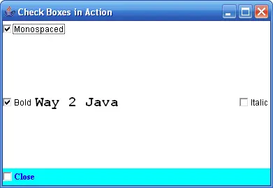 Java Checkbox Example Tutorial