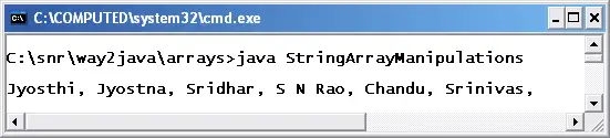 Java Join concat Arrays